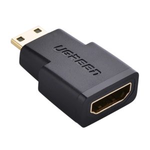 UGREEN Mini HDMI M to HDMI F Adapter Black