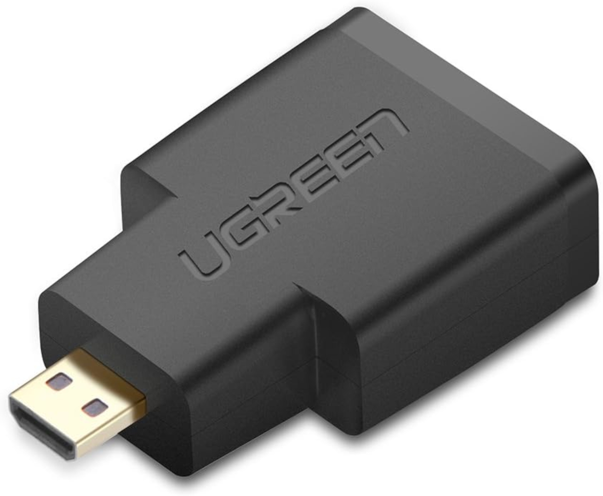 UGREEN Micro HDMI M to HDMI F Adapter Black