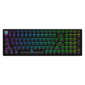 Keychron K4 HE 96% Magnetic Switch Hot-Swap Gateron Dbl-Rail Nebula Switch RGB Wireless Keyboard - Black (Al)
