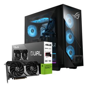 ASUS ROG G700 (2025) | Intel® Core™ Ultra 5 | 16GB DDR5 U-DIMM | 1TB M.2 2280 NVMe™ PCIe® 4.0 SSD | ASUS GF RTX 5060TI Dual Graphics | Windows 11 Home PC