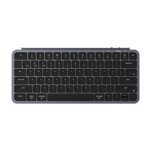 Keychron B1 Pro Ultra-Slim 75% Wireless Keyboard - Space Gray