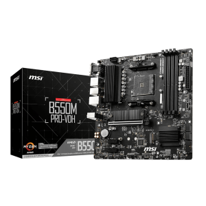 MSI B550M PRO-VDH AMD AM4 MATX Gaming Motherboard