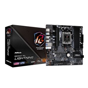 ASRock B650M PG Lightning AMD AM5 MATX Motherboard