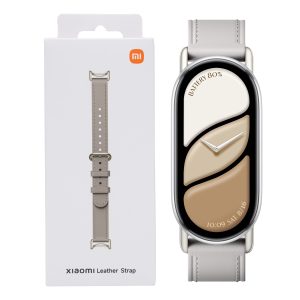 Xiaomi Smart Band 10 Leather Strap - Elephant Gray