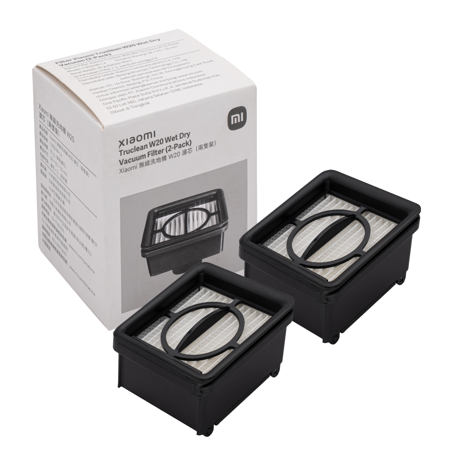 Xiaomi Truclean W20 Wet Dry Vacuum Filter (2-Pack)