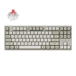 Keychron C1PX-M1 80% 8K Super Red Switch Hot-Swap RGB Wired Custom Mechanical Keyboard
