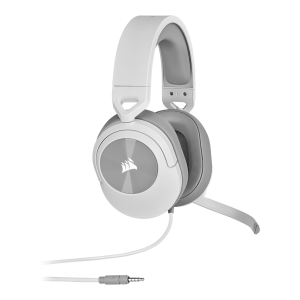 Corsair HS55 Wired Gaming Headset White