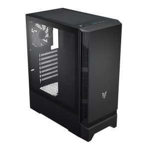 FSP CMT260 ATX Mid Tower Desktop Chassis - Black