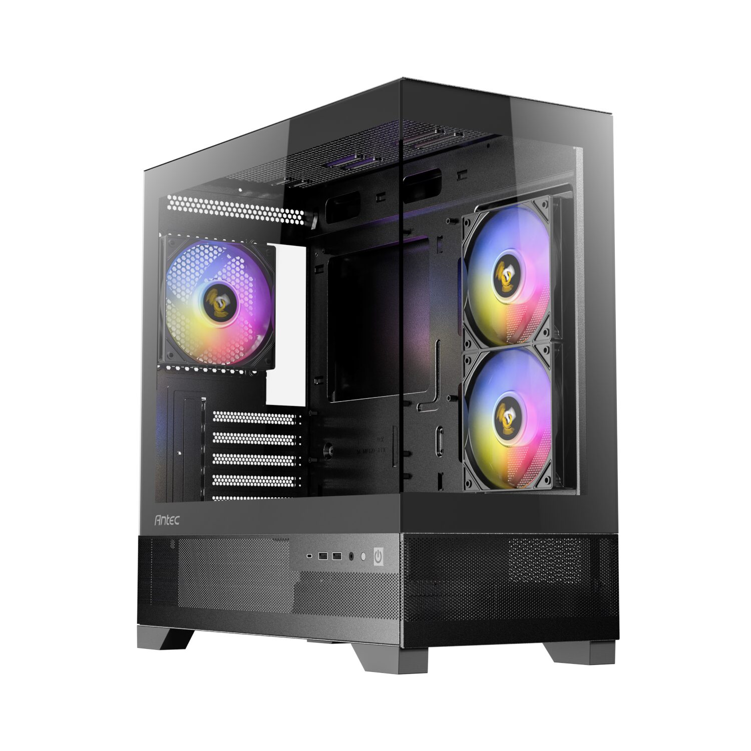 Antec CX500M Micro-ATX | ITX ARGB Mini-Tower Gaming Chassis Type-C - Black