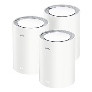 Cudy AX3000 2.5G Dual Band Wi-Fi 6 Mesh Kit (White) - 3Pack