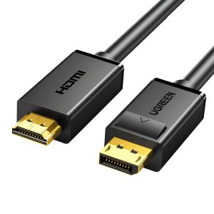 UGREEN DP Male to HDMI Male Cable 1.5m (Black)