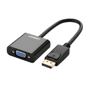 UGREEN DP Male to VGA Female Converter (Black)