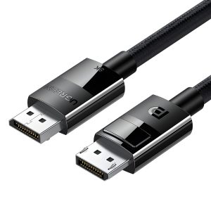 UGREEN DP 1.4 Male to Male Plastic Case Braided Cable 2m