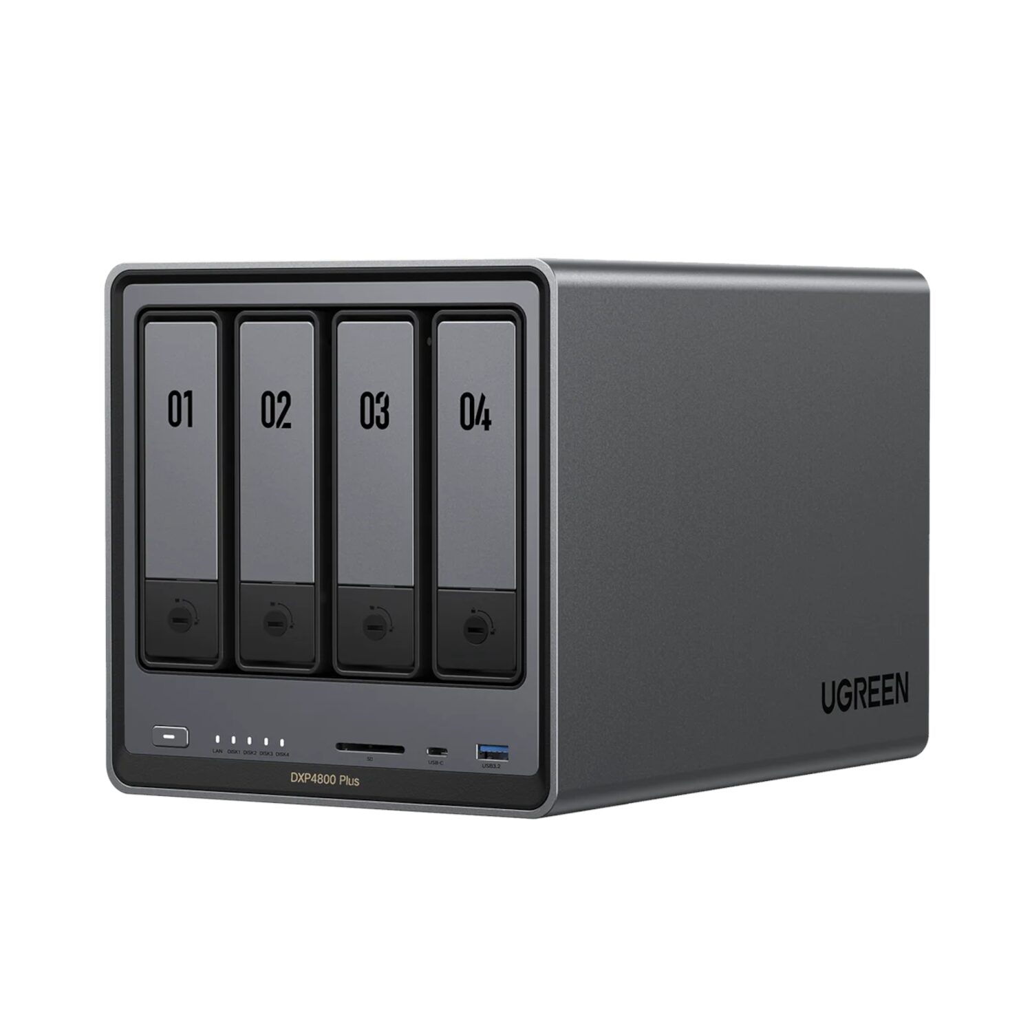 UGREEN NAS DXP4800 Plus 4 Bay 2.5GbE x2 10GbE x1