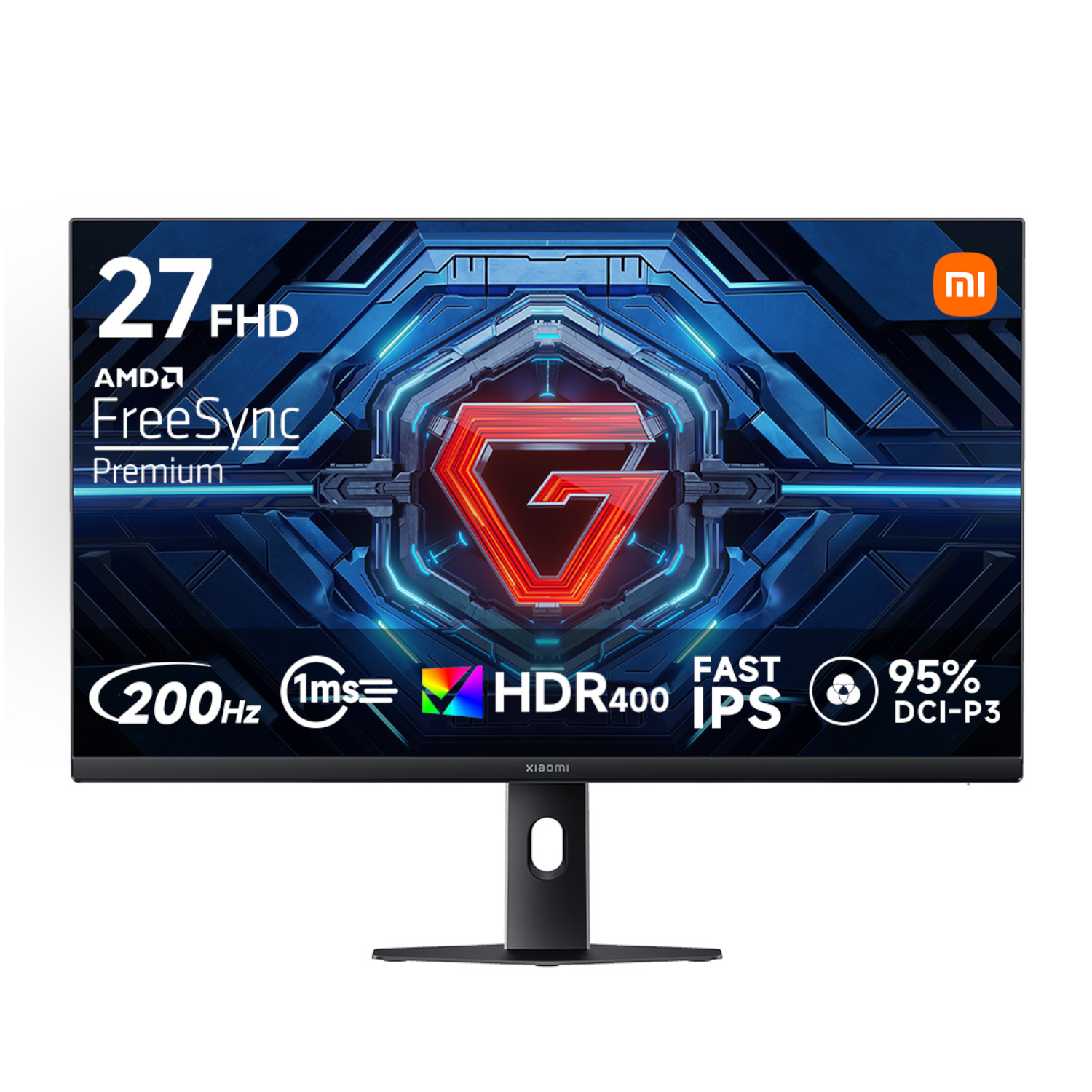 Xiaomi G27i 2026 27" Full HD 1080p IPS Gaming Monitor (200Hz, 1ms, 16:9, HDMI/DP, & AMD FreeSync Premium)