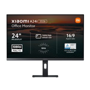 Xiaomi A24i 2026 24" 1080p IPS 144HzMonitor (144Hz, 6ms, 16:9, HDMI2.0/DP1.4, Audio & VESA Mount)