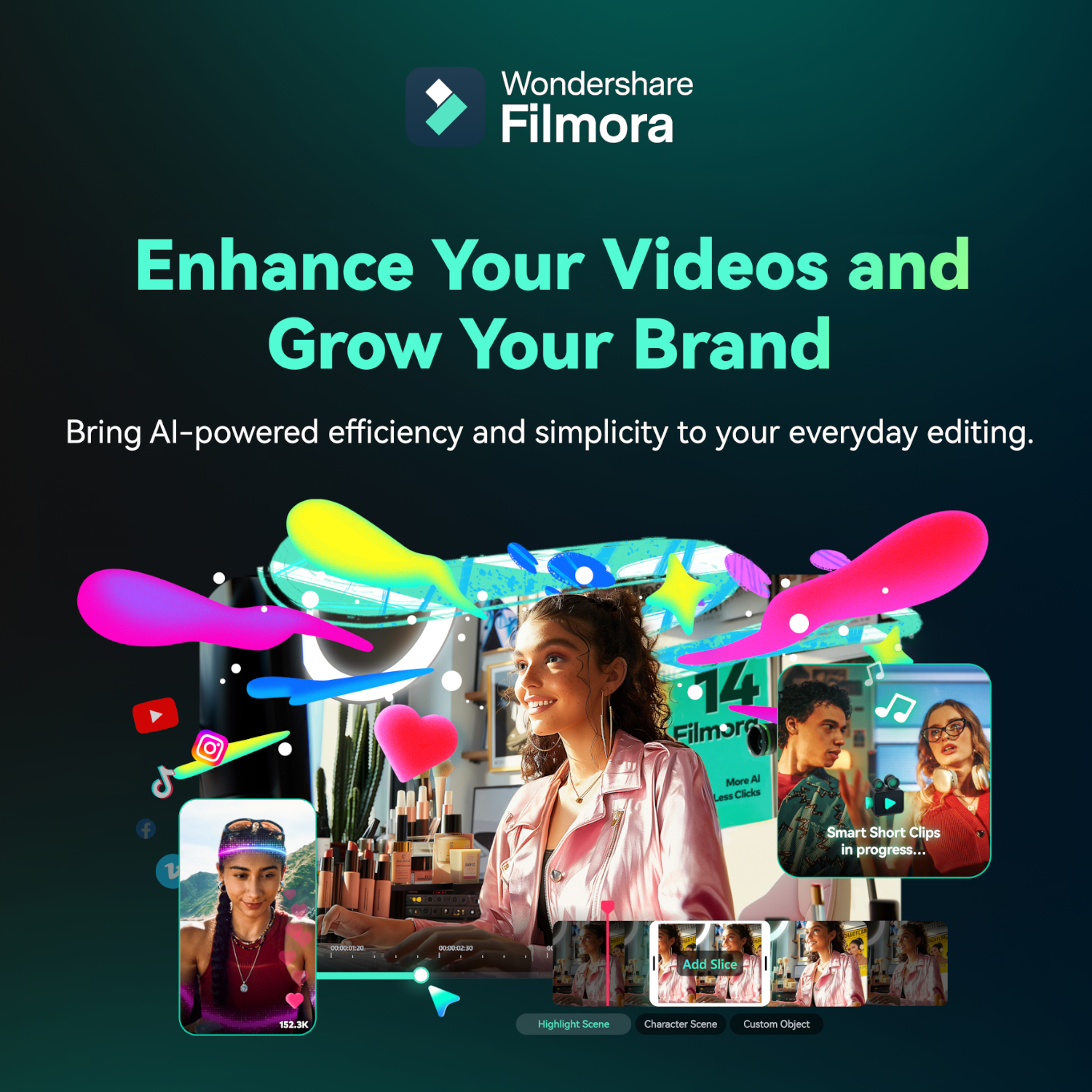 Wondershare Filmora AI Credits: 5000 Credits Pack, valid for 1 year