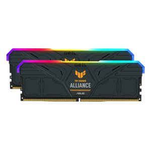 Geil Gemini TUF RGB 32GB KIT(2X16GB) 6000MHz DDR5 Desktop Gaming Memory - Grey