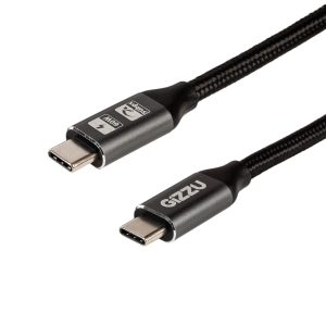Gizzu Type-C 3.2 to Type-C 5Gbps 60W Cable 1M Poly