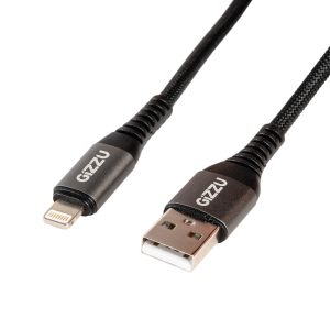Gizzu USB-A to Lightning 12W Cable 2M Poly
