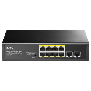 Cudy 10-Port Gigabit Unmanaged PoE+ Switch with 2 Gigabit Uplink Ports 120W