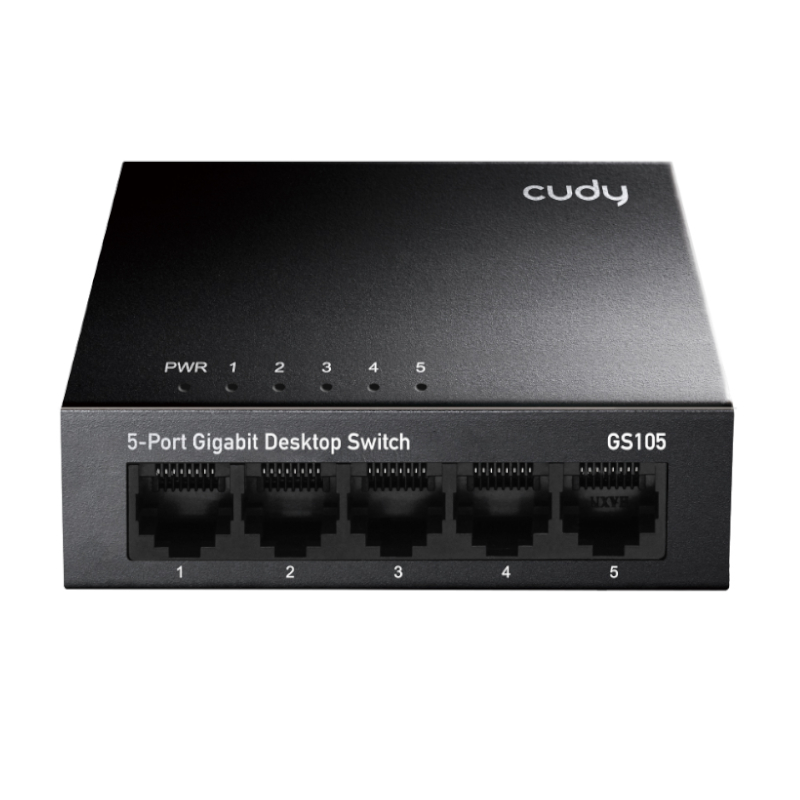 Cudy 5-Port Gigabit Unmanaged Metal Desktop Switch