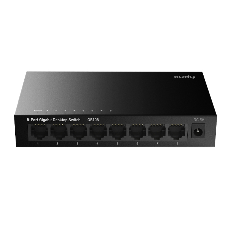 Cudy 8-Port Gigabit Unmanaged Metal Desktop Switch