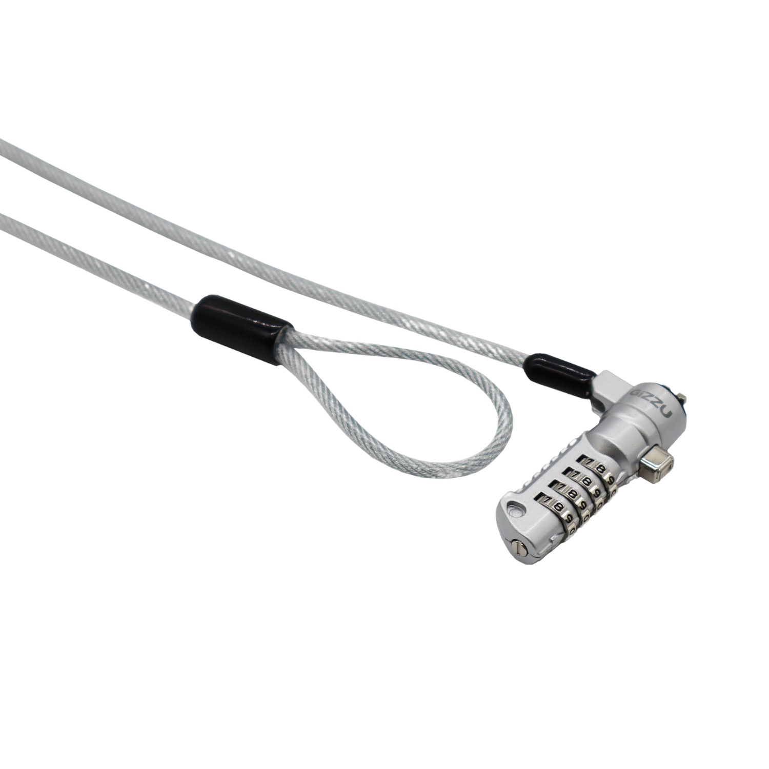 Gizzu 1.8m Wedge Combination Lock Security Cable