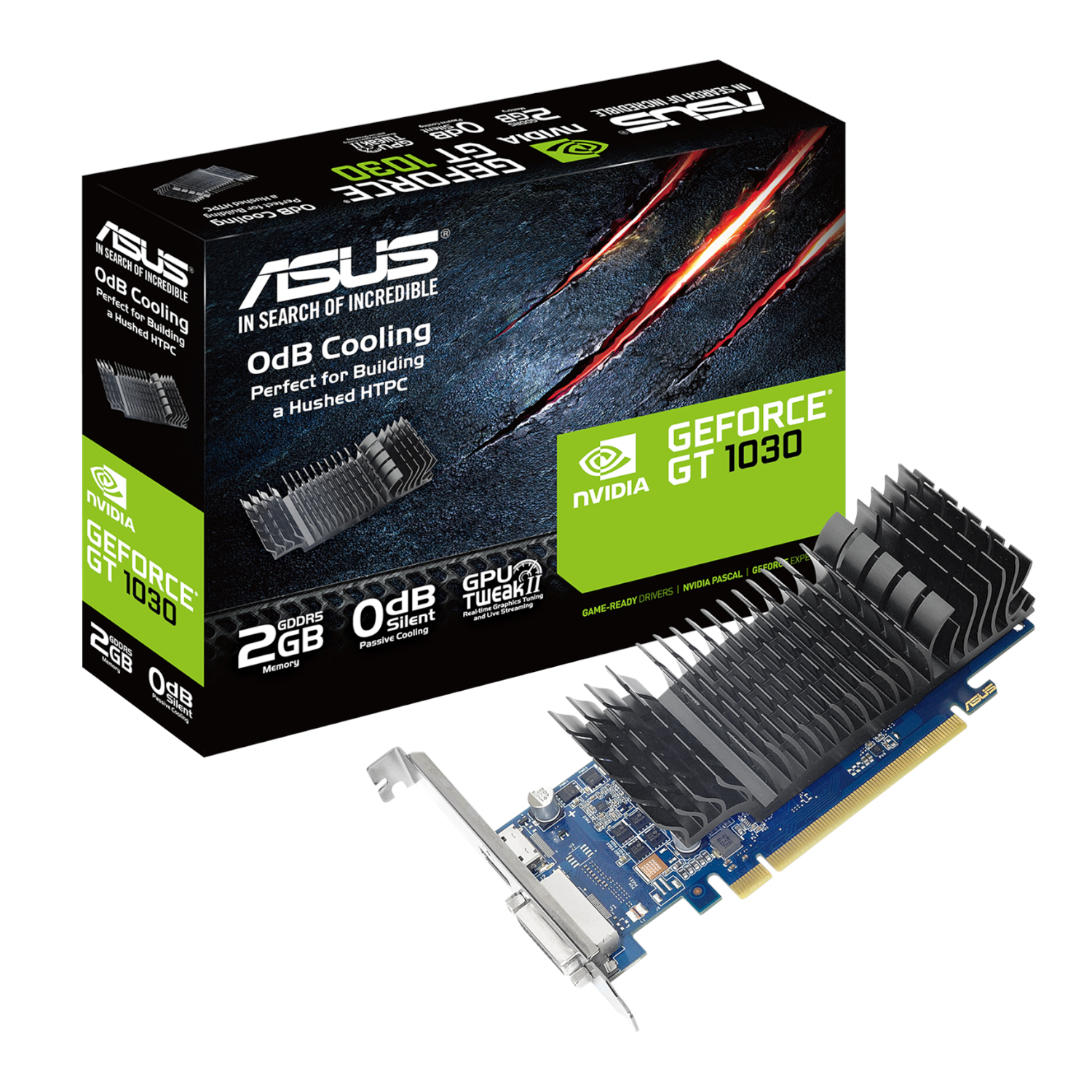 ASUS Nvidia GeForce GT1030 2GB Graphics Card