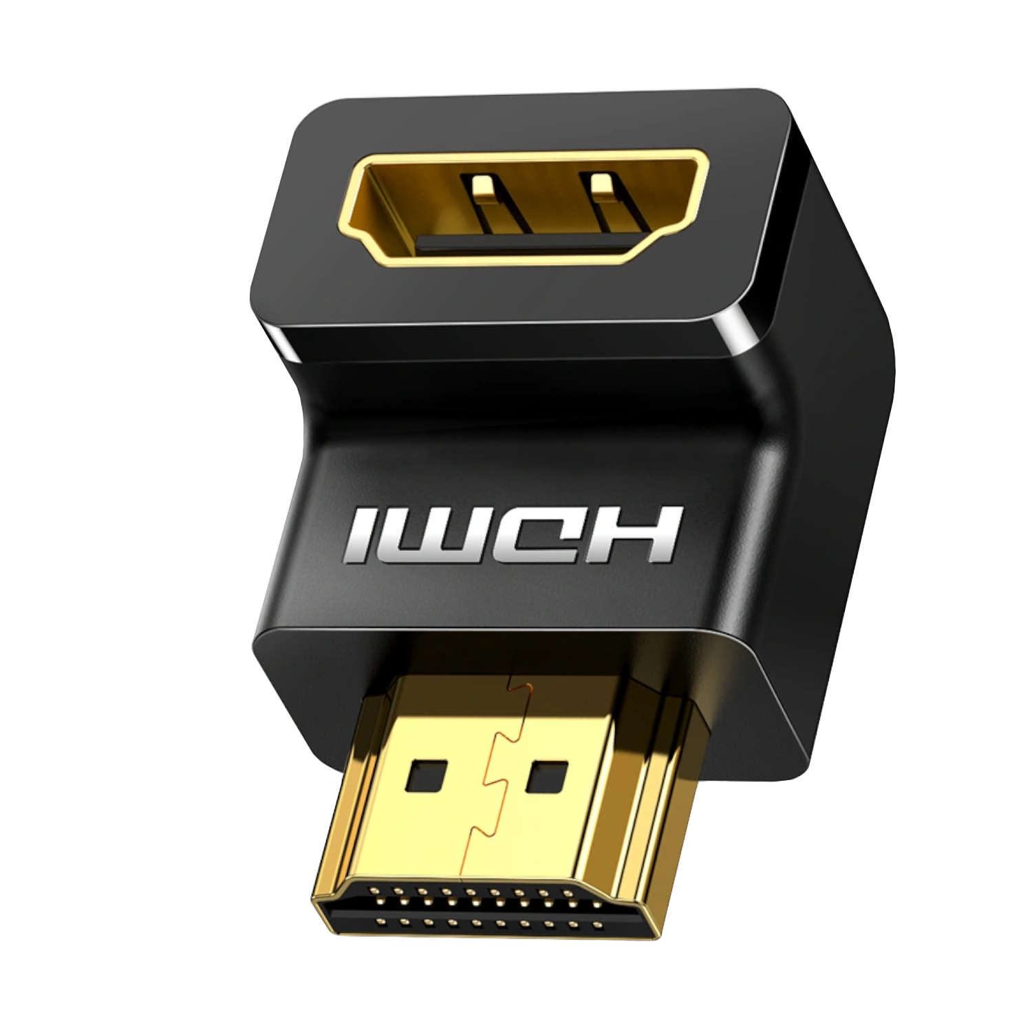 UGREEN HDMI M to F Elbow Facing Down