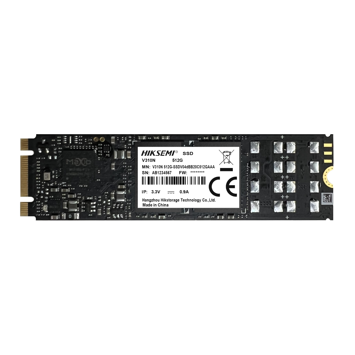 Hiksemi V310N 512GB Surveillance M.2Sata