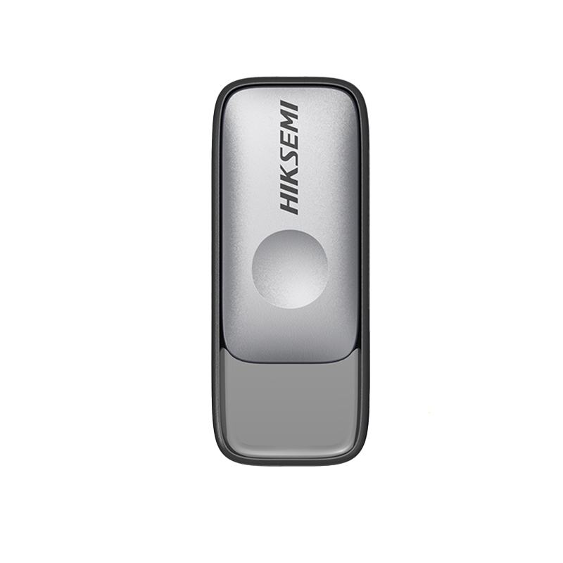 Hiksemi Pully 64GB USB3.2 Flash Drive - Silver Black