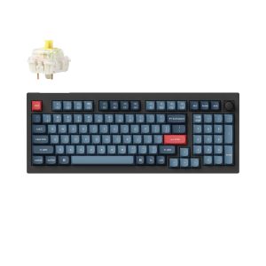 Keychron V5 Max QMK/VIA 96% 1K Banana Switch Hot-Swap Gateron Jupiter RGB Wireless Custom Mechanical Keyboard