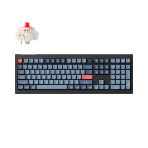 Keychron V6 Max QMK/VIA 100% 1K Red Switch Hot-Swap Gateron Jupiter RGB Wireless Custom Mechanical Keyboard