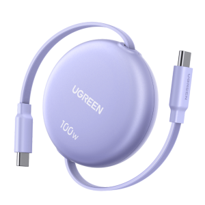 UGREEN USB-C to USB-C PD Fast Charging Retractable Cable 100W Max