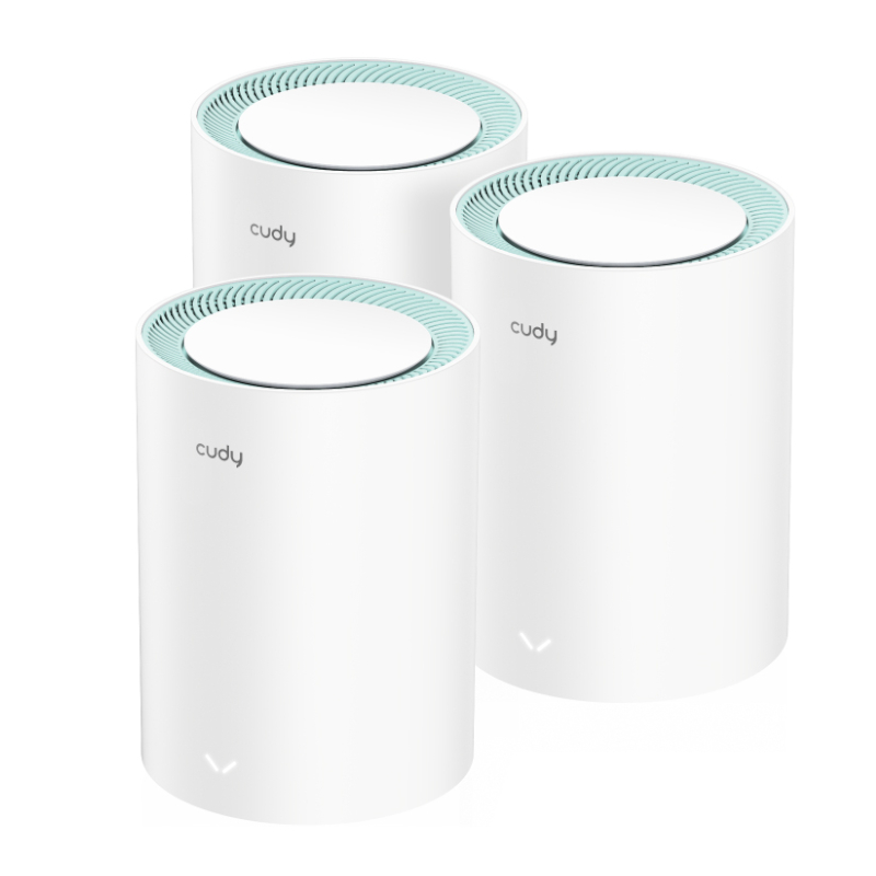 Cudy AC1200 Dual Band Wi-Fi5 Mesh Kit with Gigabit - 3Pack