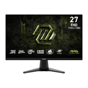 MSI MAG 275F E20 Gaming Monitor 1920x1080 (HD) Rapid IPS 0.5ms 200Hz Adapative Sync