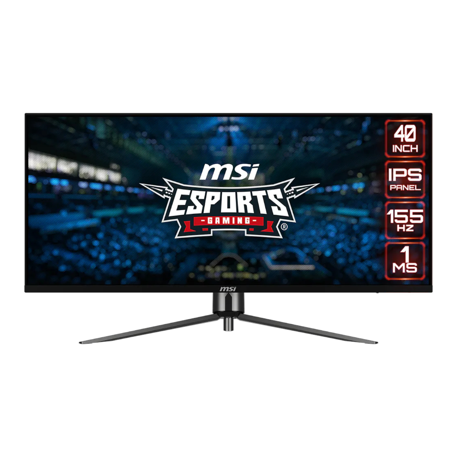 MSI MAG401QR Gaming Monitor 3440x1440 (UWQHD) IPS 1ms 155Hz Adapative Sync