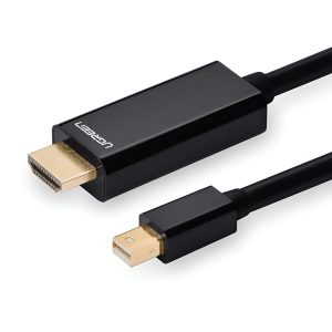 UGREEN Mini DP Male to HDMI Cable 4K 1.5m (Black)