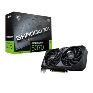 MSI Nvidia GeForce RTX 5070 Shadown 2X OC 12GB GDDR7 Graphics Cards