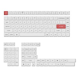 Keychron double shot PBT OSA Full keycap set - Black on White