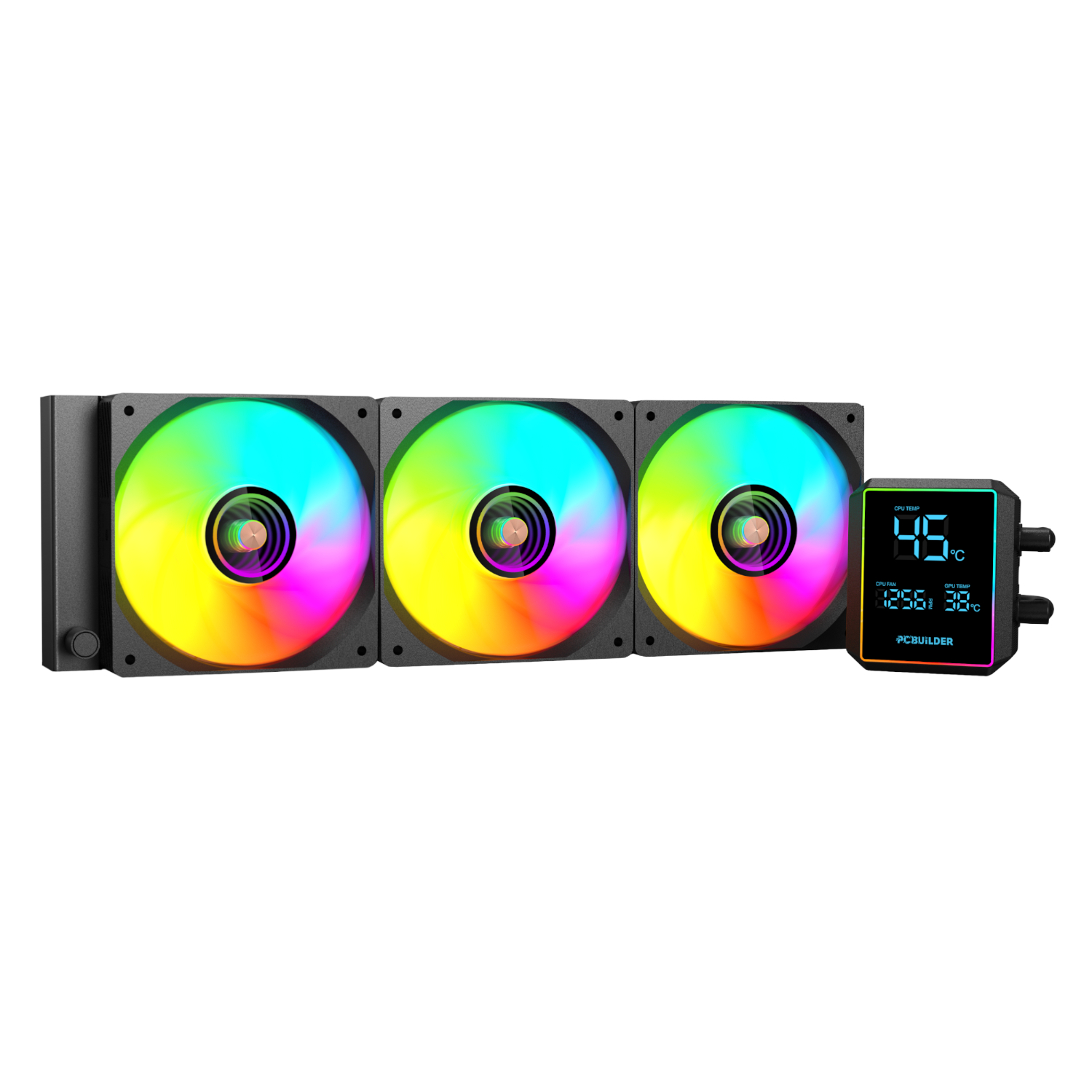 PCBuilder Blizzard Freeze 360MM AIO Liquid CPU Cooler ARGB