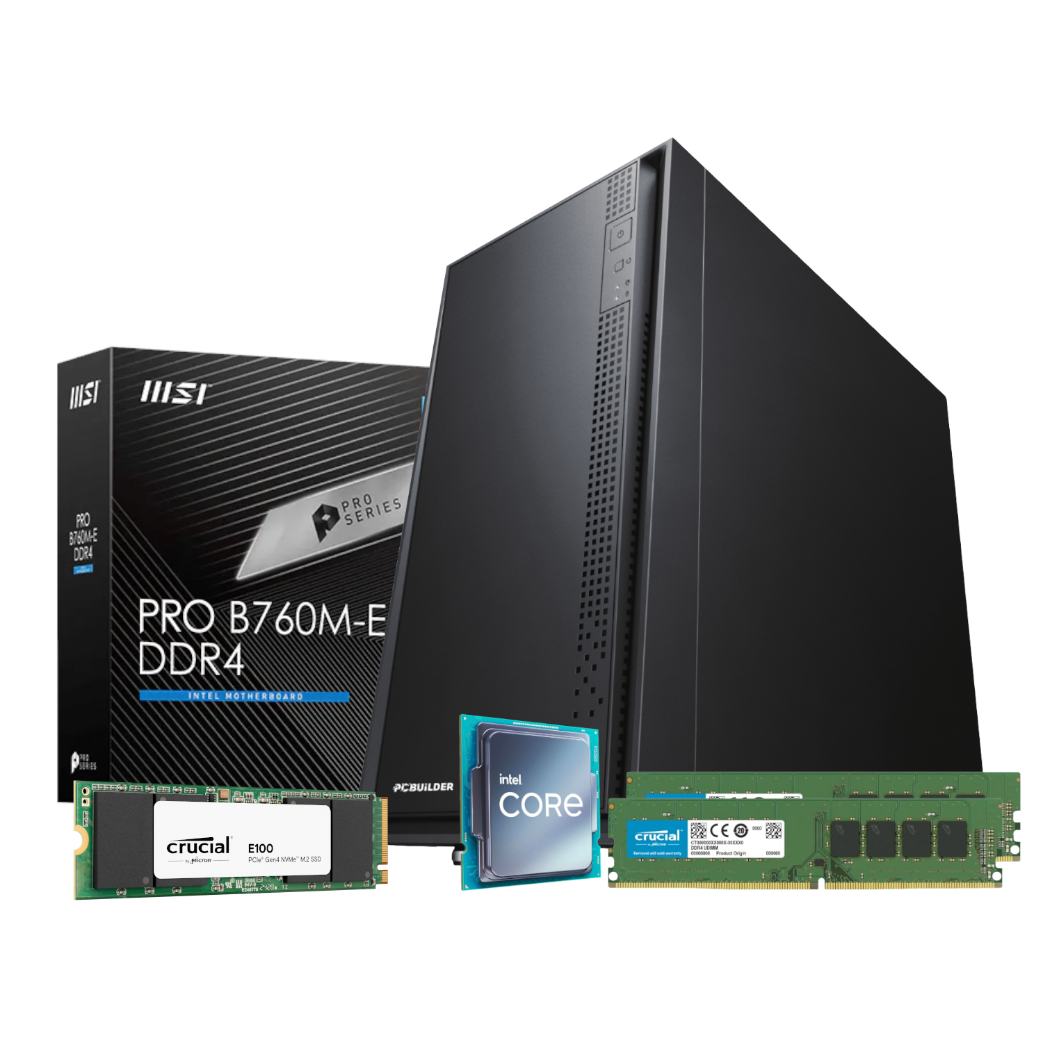 PCBuilder Intel i7-14700 HOME MASTER Windows 11 Desktop PC