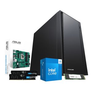 PCBuilder Intel i5-14400 OFFICE MASTER Core Windows 11 Pro Desktop PC
