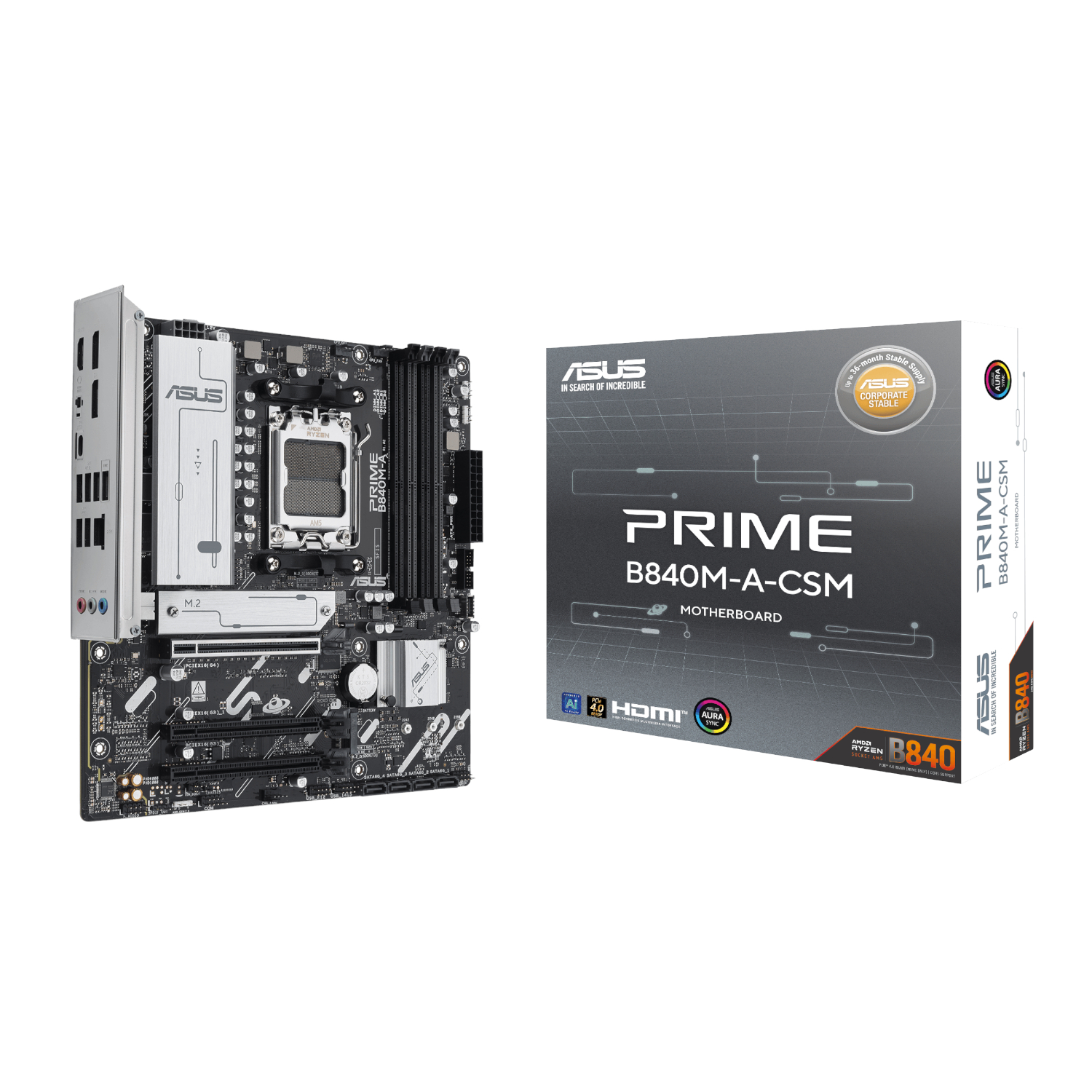 ASUS PRIME B840M-A CSM AM5 M-ATX Motherboard