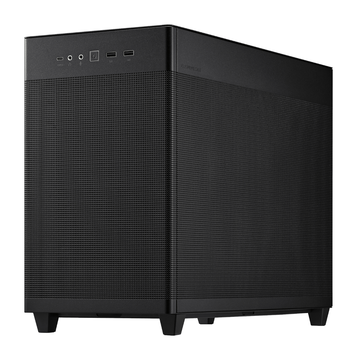 ASUS PRIME AP201 Micro-ATX Gaming Chassis - Black