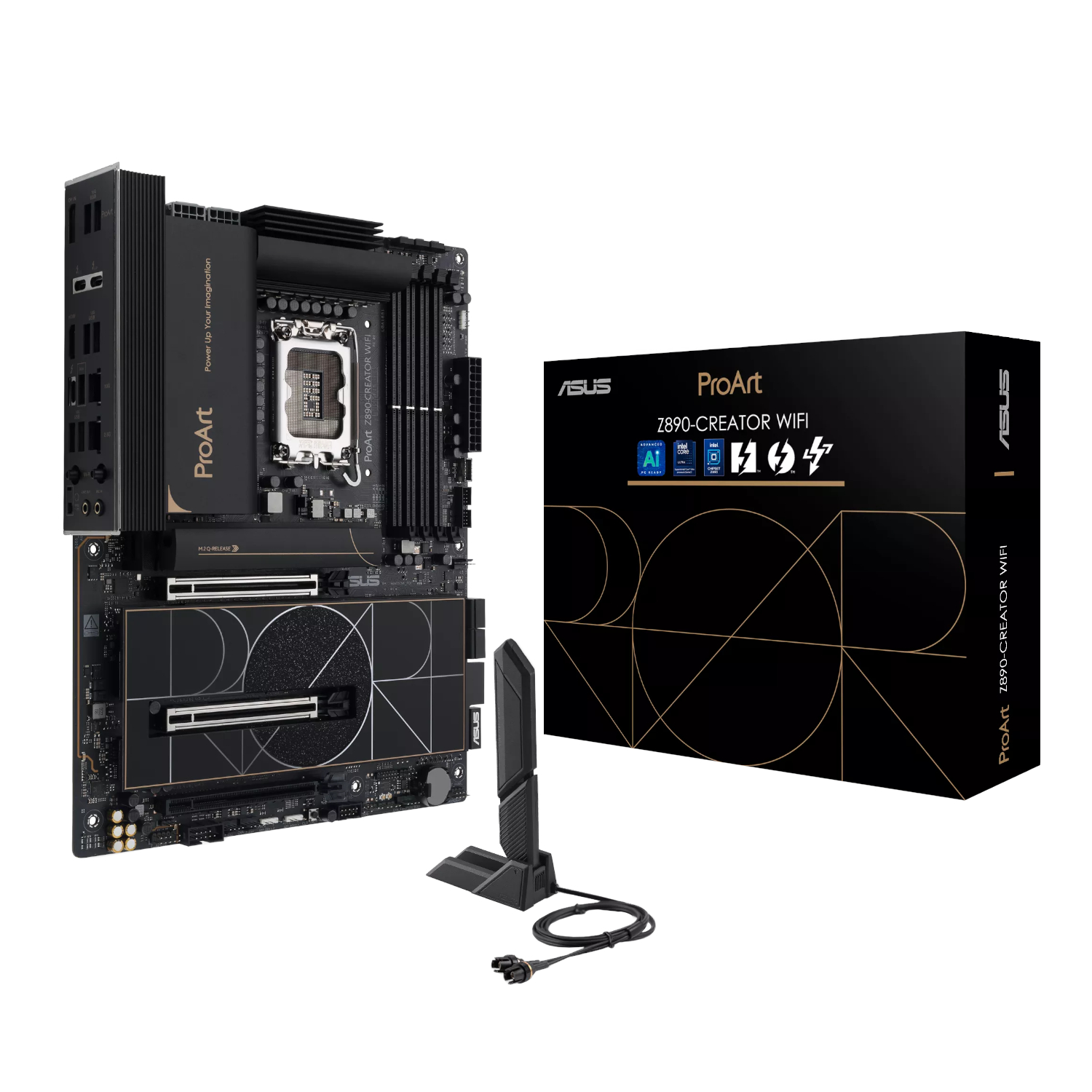 ASUS PROART Z890 CREATOR WIFI LGA 1851 ATX Gaming Motherboard