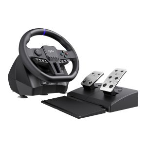 PXN V900 Gen2 270/900 degree vibration steering wheel with 2-pedals