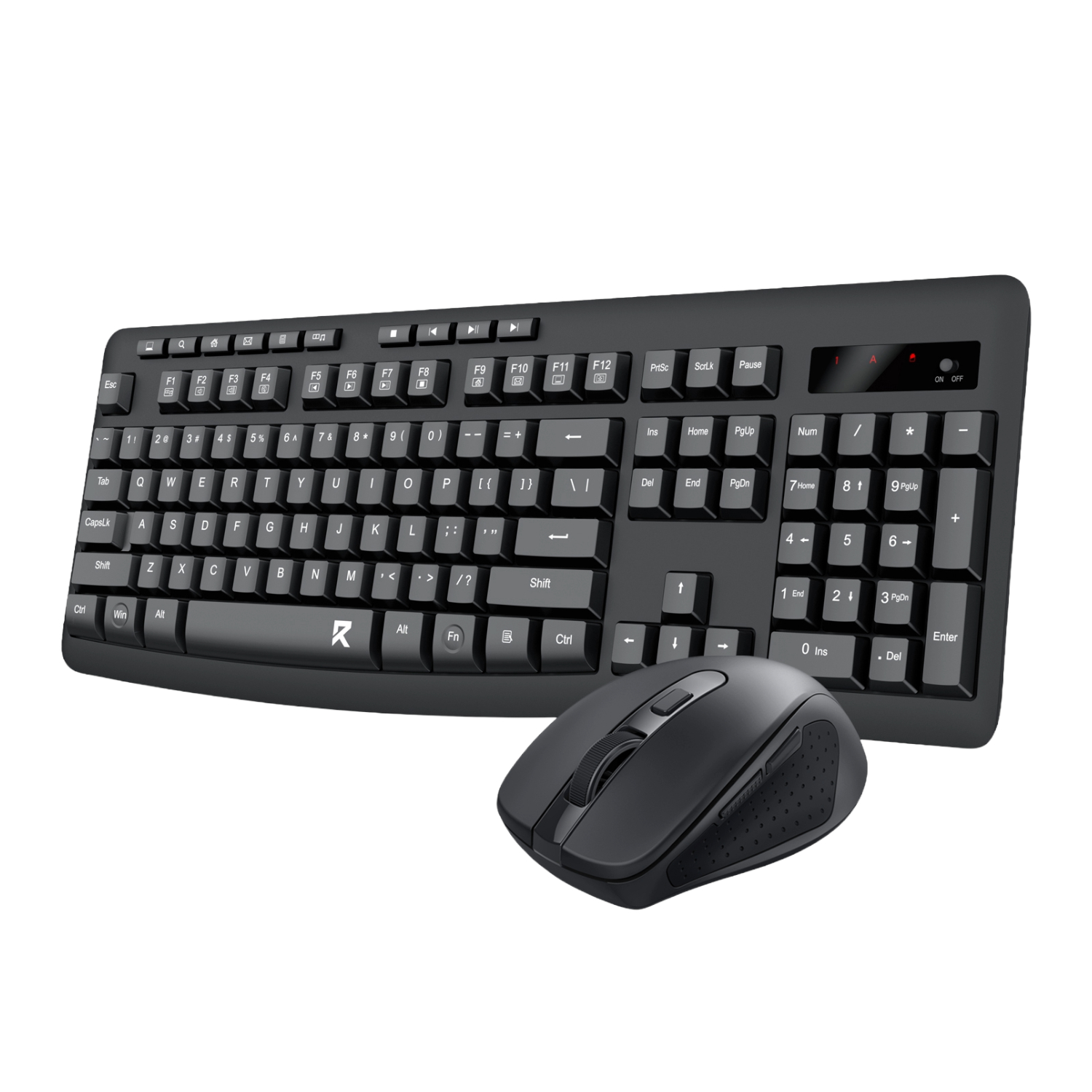 REDRAGON BS-7367-B Wireless Office Combo Keyboard and Mouse - Black