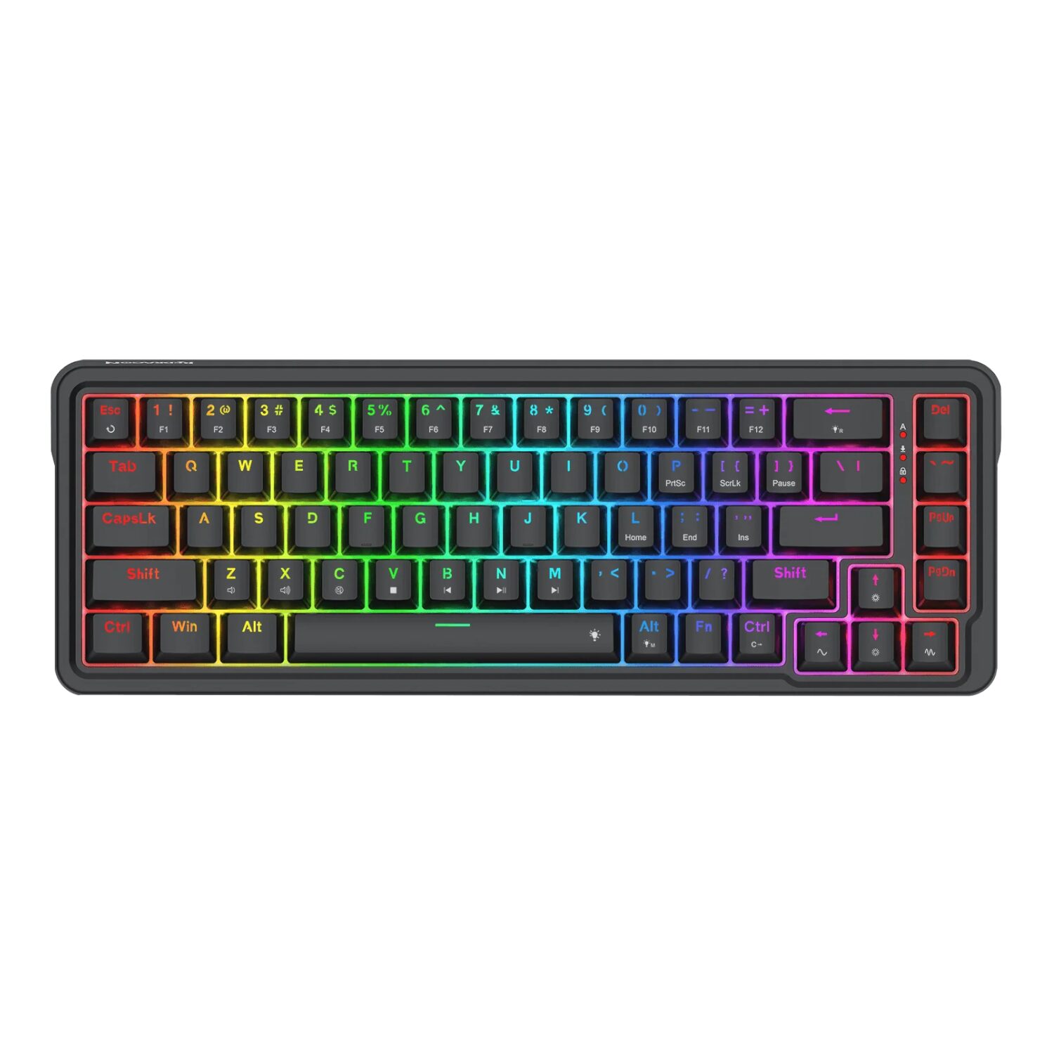 REDRAGON NOVA Wired Mechanical Keyboard RGB 68Key Design - Black